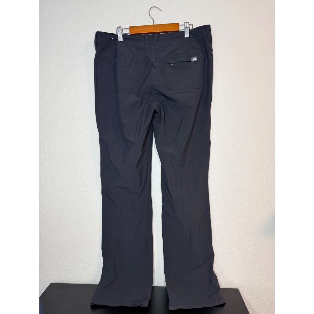 The North Face Womens Black Hiking Pants Straight Leg Outdoor Trousers Size 10 - Picture 3 of 8